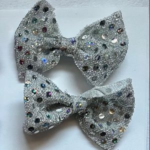 Sparkle Piggytail Bows